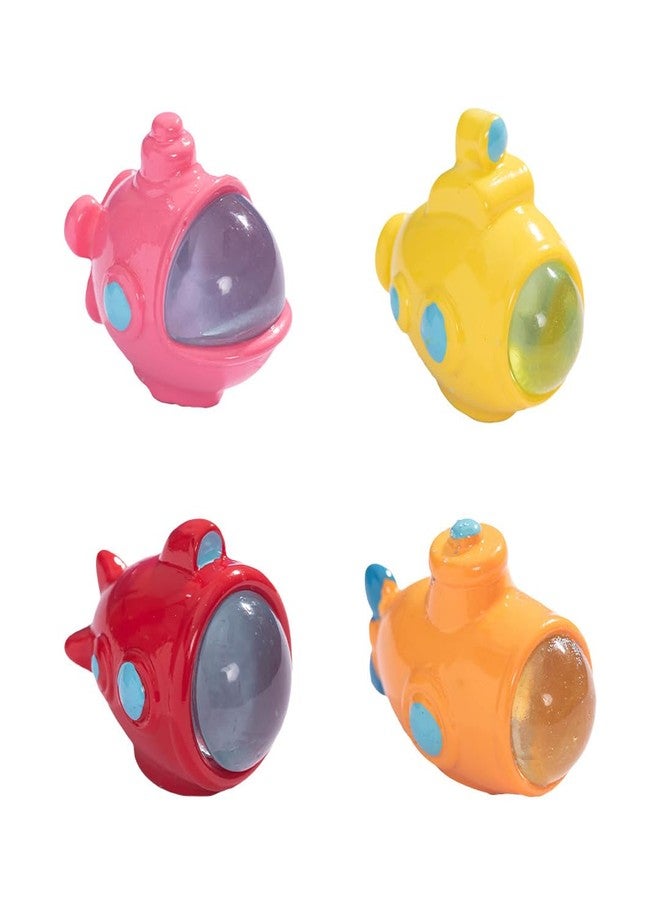 WinldMonmo 4 Pcs Miniature Underwater Submarine Resin Figurines - Creative Marine Landscape Decor for Aquariums, Fish Tanks, and Desktop Accessories - Cute Ocean-Themed Ornaments for Various Occasions - Image 1